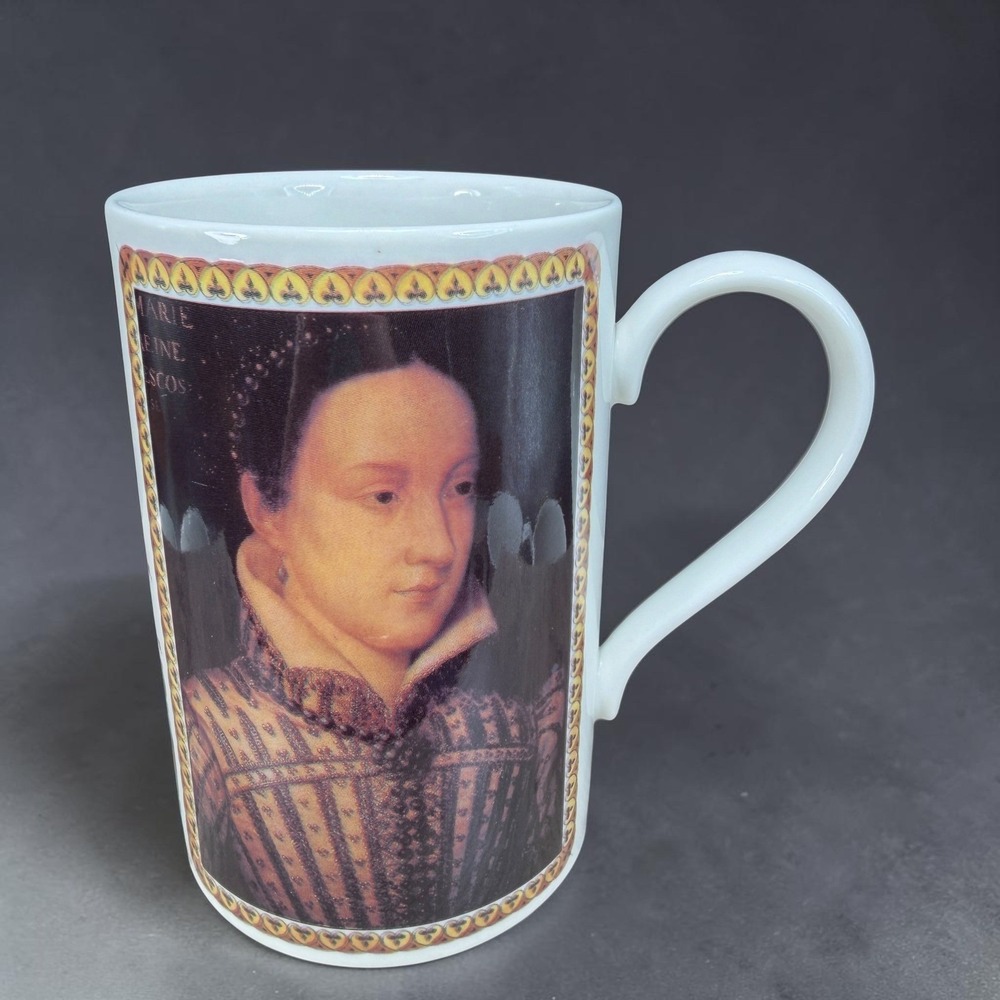 Dunoon Mary Queen of Scots Mug Kings‎ and Queens Ruth Boden Scotland Stoneware
